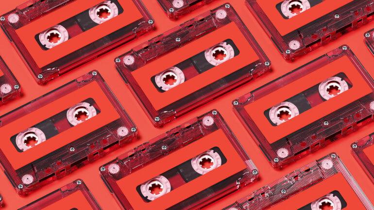 Red Cassette Tapes