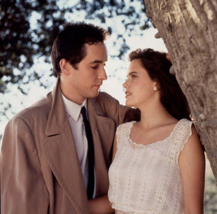 SAY ANYTHING, from left: John Cusack, Ione Skye, 1989. 