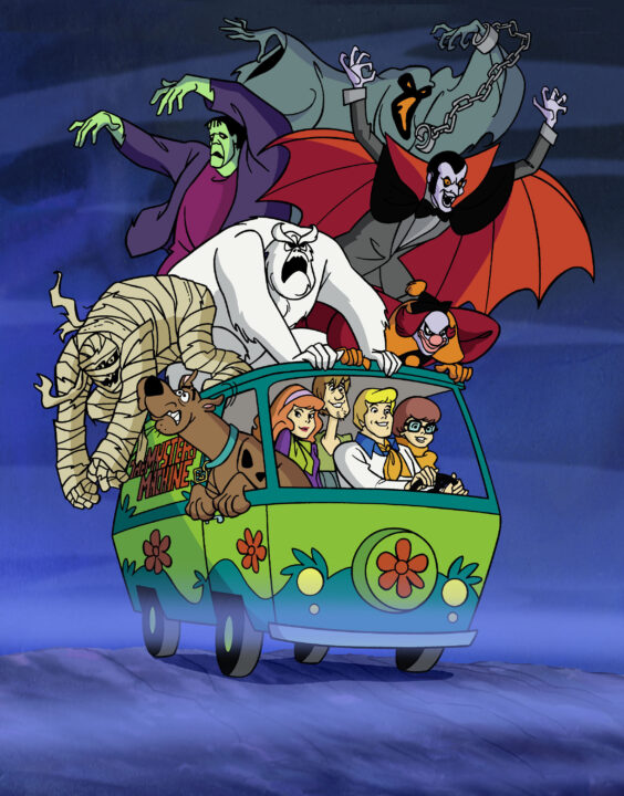 SCOOBY-DOO, WHERE ARE YOU?, Scooby-Doo, Daphne, Shaggy, Fredddy, Velma, 1969-1972.