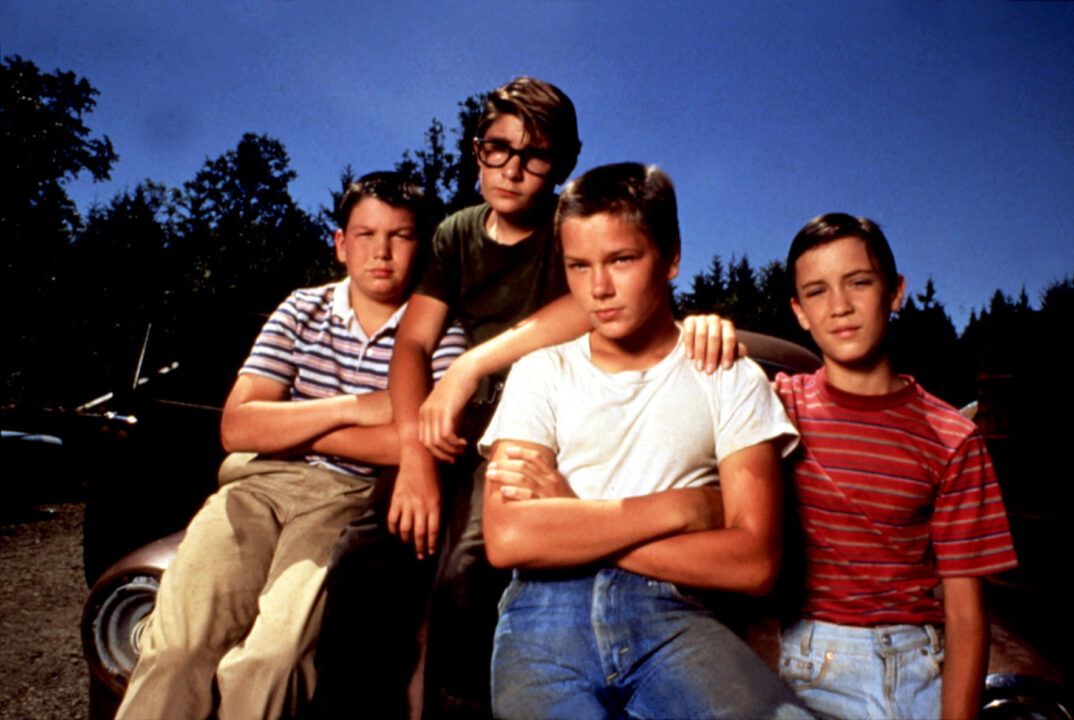 STAND BY ME, Jerry O'Connell, Corey Feldman, River Phoenix, Wil Wheaton, 1986