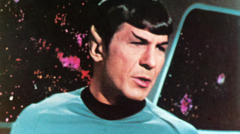 STAR TREK, Leonard Nimoy, 1966-69.