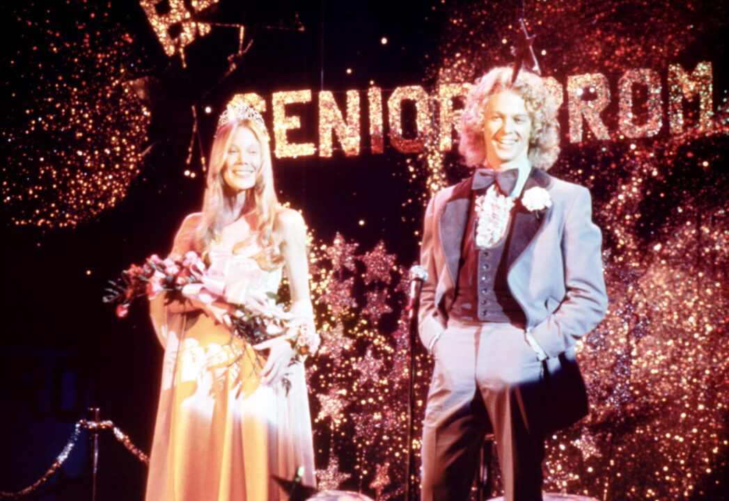 CARRIE, from left: Sissy Spacek, William Katt, 1976 CARI 002 OS(17165)