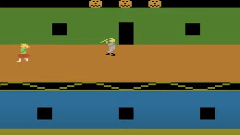 screenshot of the 1983 video game 