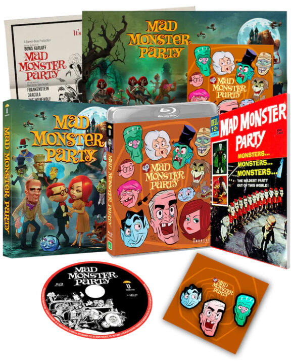 Mad Monster Party Blu Ray Release