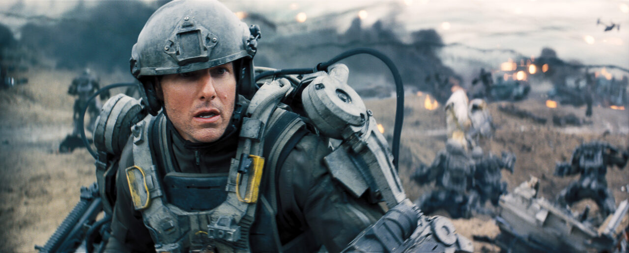 EDGE OF TOMORROW, Tom Cruise, 2014. ©Warner Bros. Pictures/courtesy Everett Collection