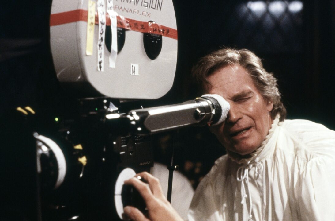A MAN FOR ALL SEASONS, Charlton Heston (director), on set, (aired December 21, 1988). 