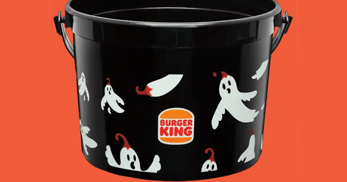 burger king halloween bucket 2023