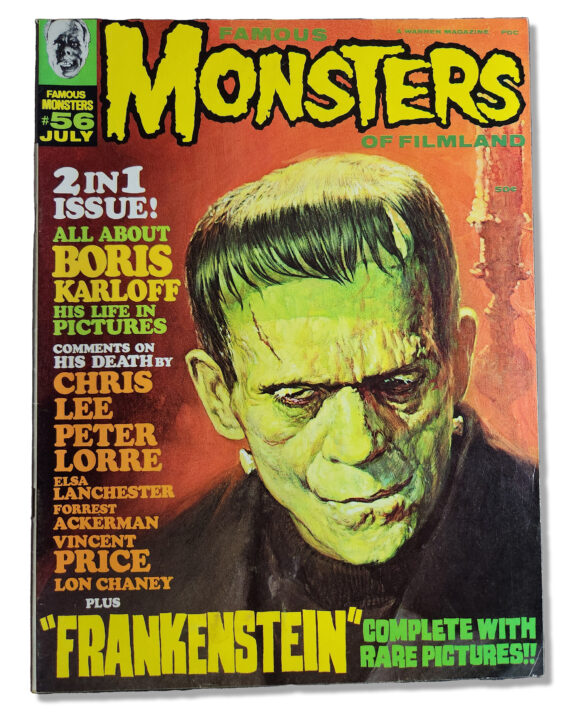 Famous Monsters of Filmland Magazine #56