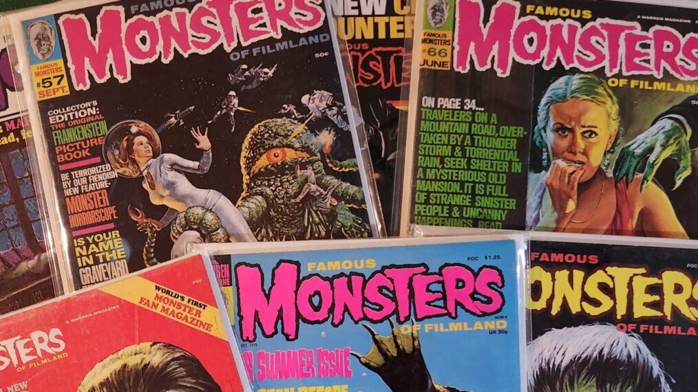Famous Monster of Filmland collage