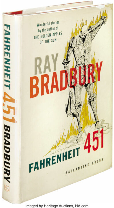 1st edition Fahrenheit 451 Book
