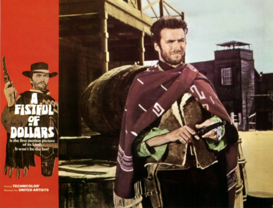 A FISTFUL OF DOLLARS, Clint Eastwood, 1964