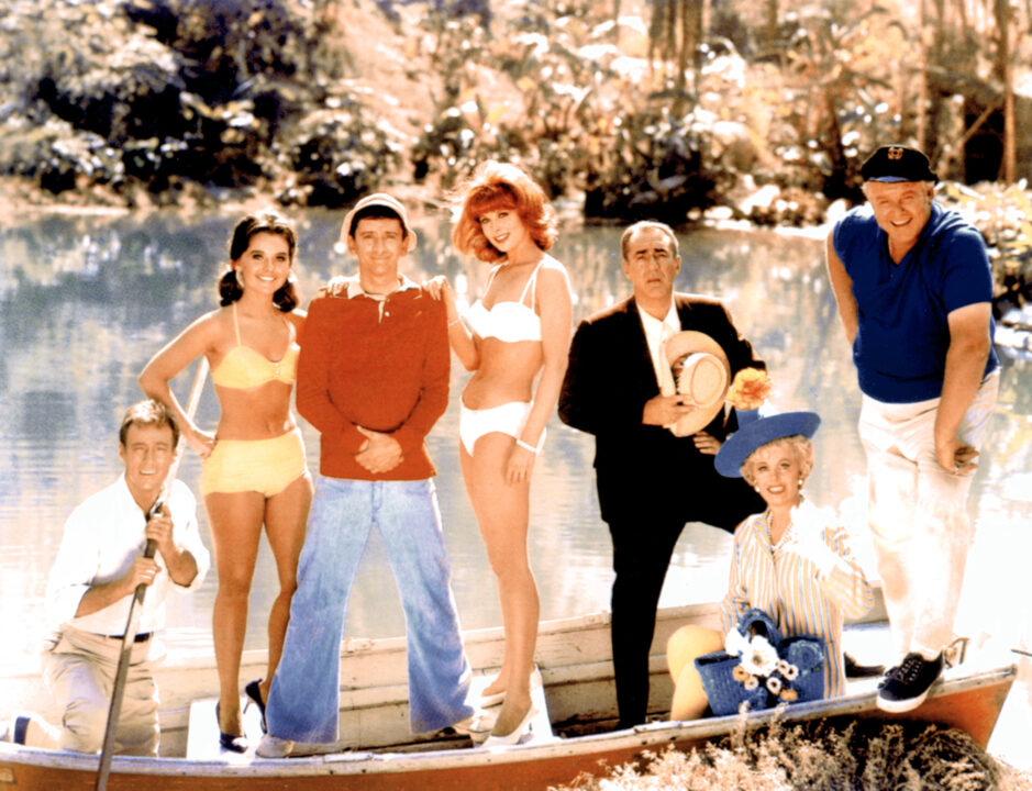 GILLIGAN'S ISLAND, Russell Johnson, Dawn Wells, Bob Denver, Tina Louise, Jim Backus, Natalie Schafer, Alan Hale, Jr., 1964-1967