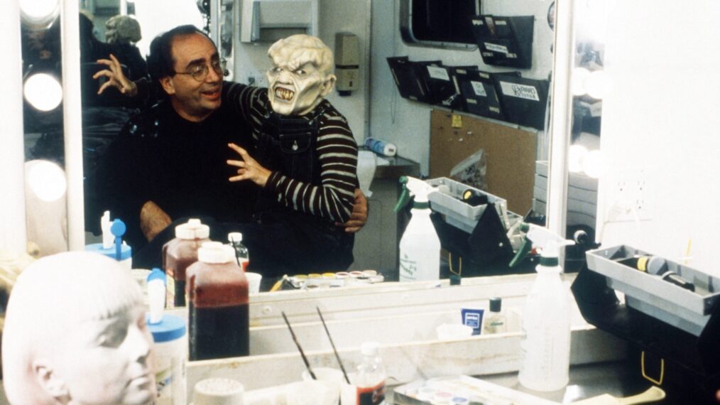 GOOSEBUMPS, author R.L. Stine, 'The Haunted Mask', (Season 1, episodes 101 and 102, aired October 27, 1995), backstage, 1995-1998