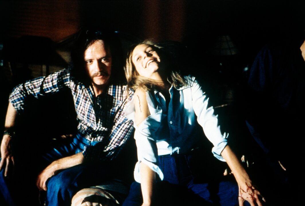 HALLOWEEN, from left: Director John Carpenter, Jamie Lee Curtis, 1978. 