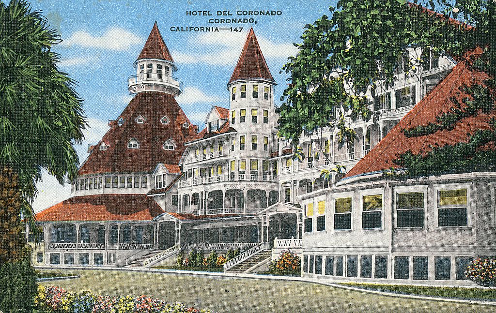 Hotel Del Coronado, San Diego, California, 1930. 