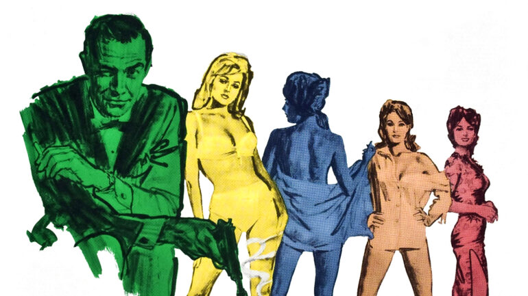 DR. NO, US poster, Sean Connery, 1962