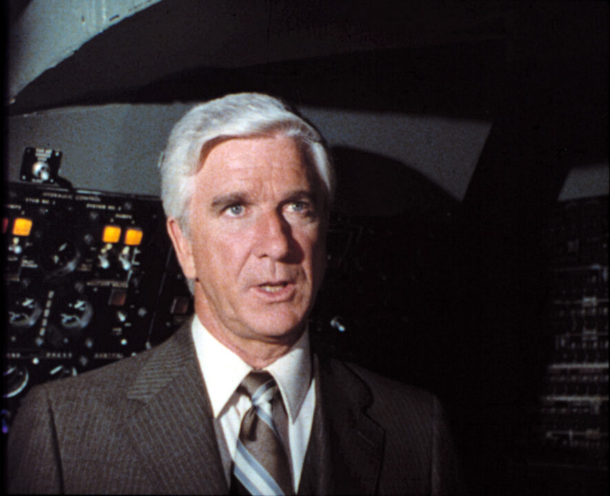 AIRPLANE!, Leslie Nielsen, 1980