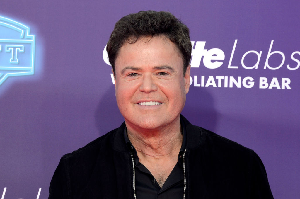 Donny Osmond attends the 2022 NFL Draft on April 28, 2022 in Las Vegas, Nevada
