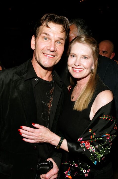 LOS ANGELES, CA - DECEMBER 13: Actor Patrick Swayze and wife Lisa Niemi, pose at the premiere of MGM's "Rocky Balboa" after party held at the Hollywood and Highland Ballroom, on December 13, 2006 in Hollywood, California