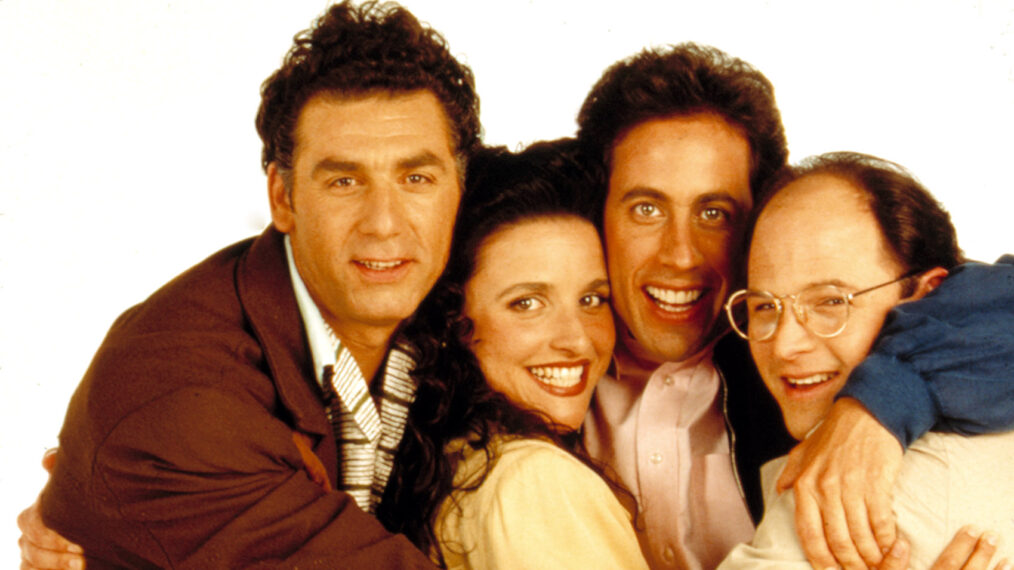 SEINFELD, Michael Richards, Jerry Seinfeld, Julia Louis-Dreyfus, Jason Alexander, 1990-1998. Season 5