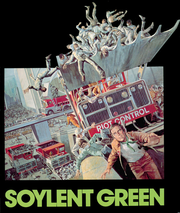 SOYLENT GREEN, Charlton Heston, 1973