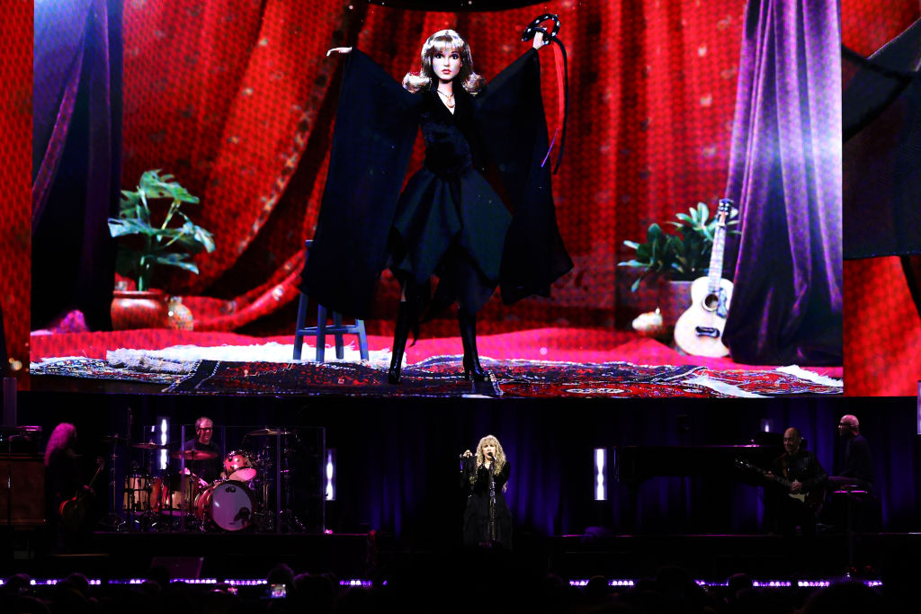 NEW YORK, NEW YORK - OCTOBER 01: Stevie Nicks performs during at Madison Square Garden on October 01, 2023 in New York City