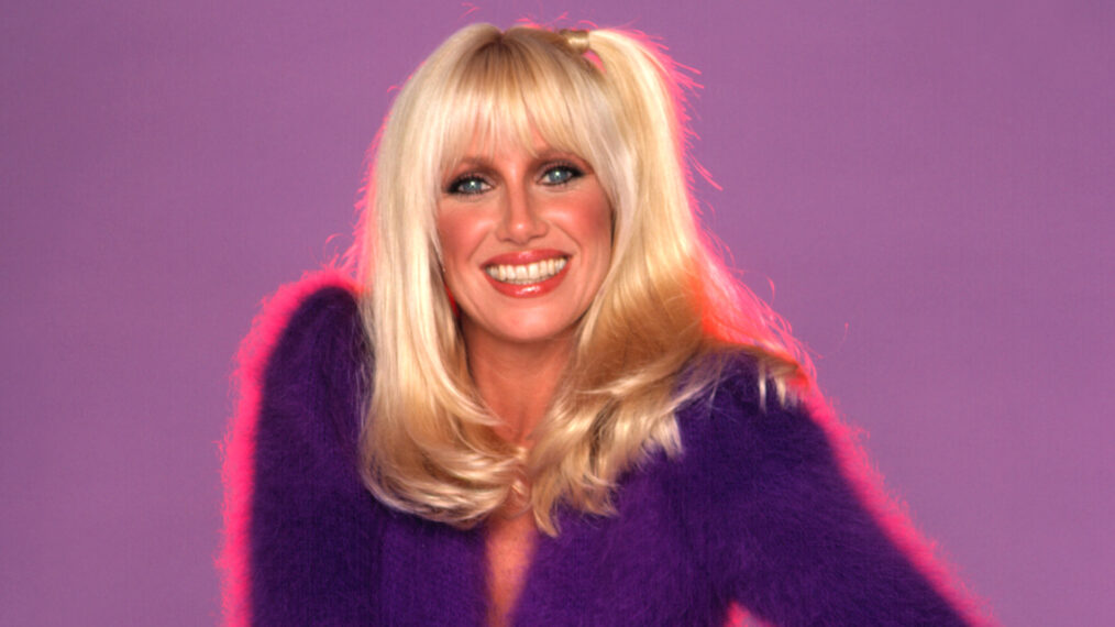 THREE'S COMPANY, 1977-84, Suzanne Somers, as Christmas 'Chrissy' Snow, 1977-1981.