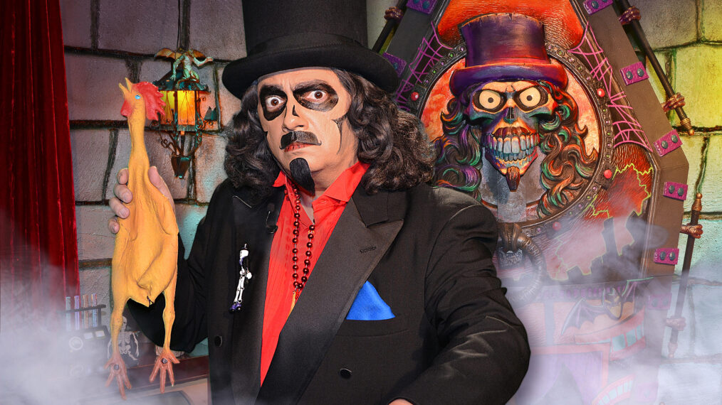 Svengoolie on set