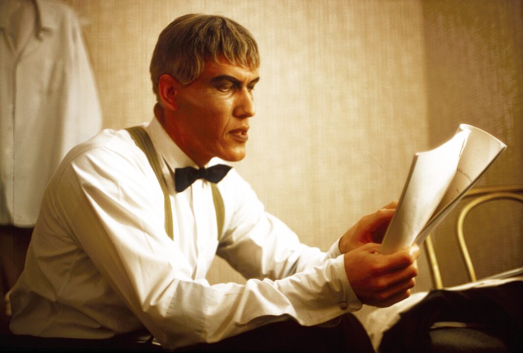 THE ADDAMS FAMILY, Ted Cassidy, reviewing a script, 1965, (19641966)