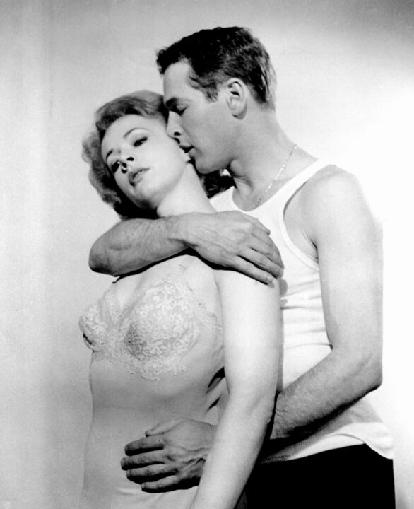 THE HUSTLER, Piper Laurie, Paul Newman, 1961, 