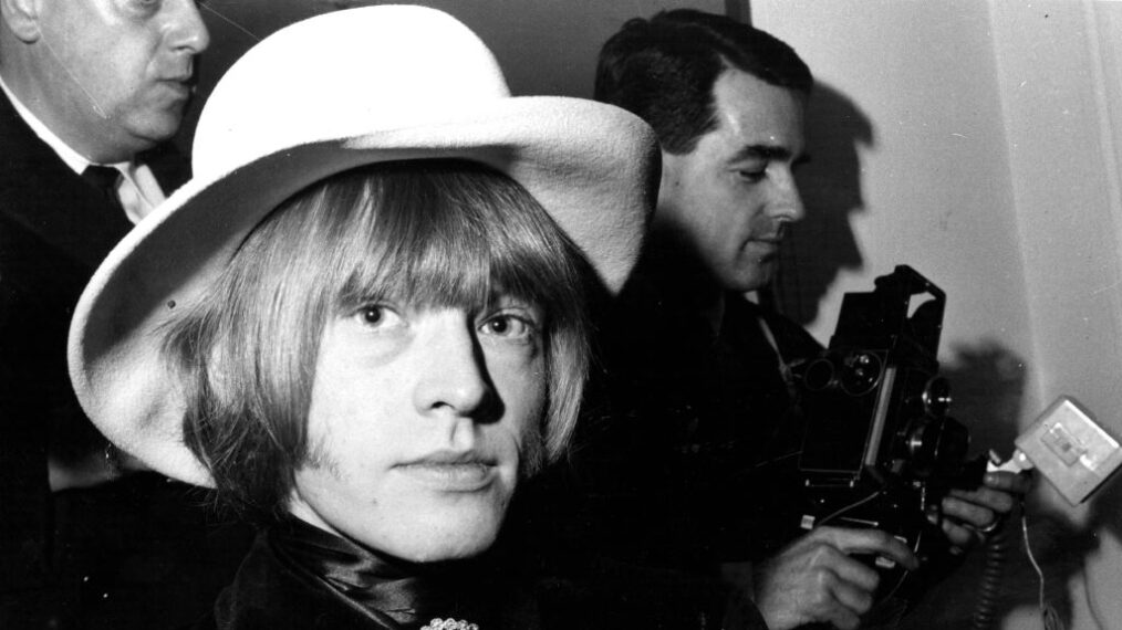 Brian Jones (1942 - 1969), a founder member of the British rock group The Rolling Stone
