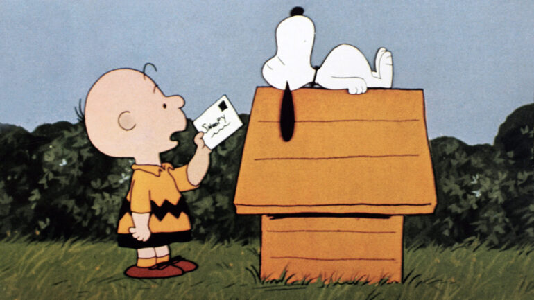 SNOOPY, COME HOME, from left: Charlie Brown, Snoopy, 1972