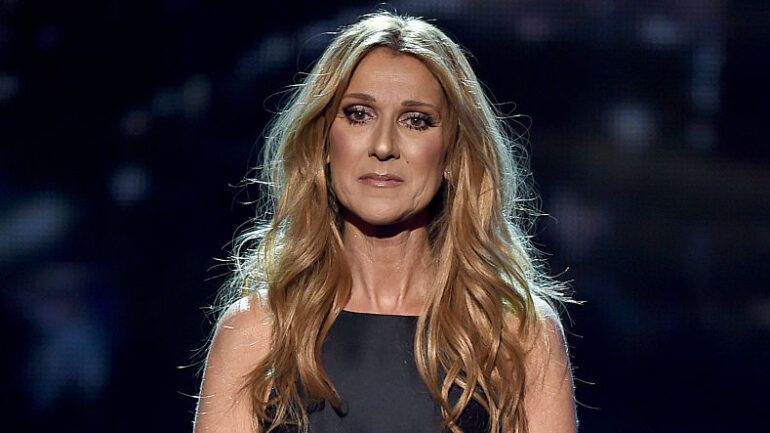 LOS ANGELES, CA - NOVEMBER 22: Singer Celine Dion performs onstage during the 2015 American Music Awards at Microsoft Theater on November 22, 2015 in Los Angeles, California