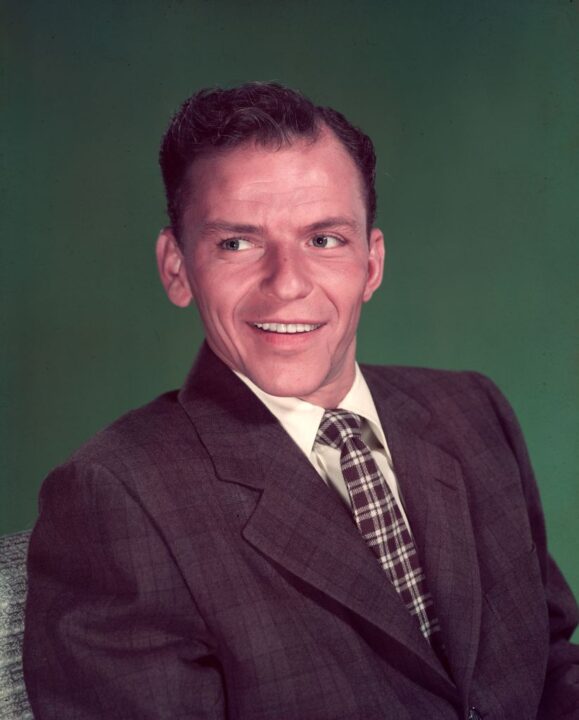 27th May 1949: A formal portrait of American crooner and actor Frank Sinatra (1915 - 1998)