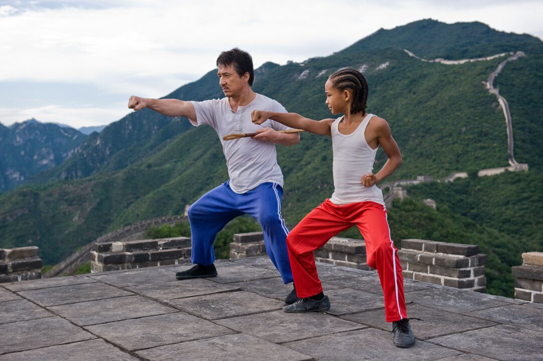 THE KARATE KID, from left: Jackie Chan, Jaden Smith, 2010