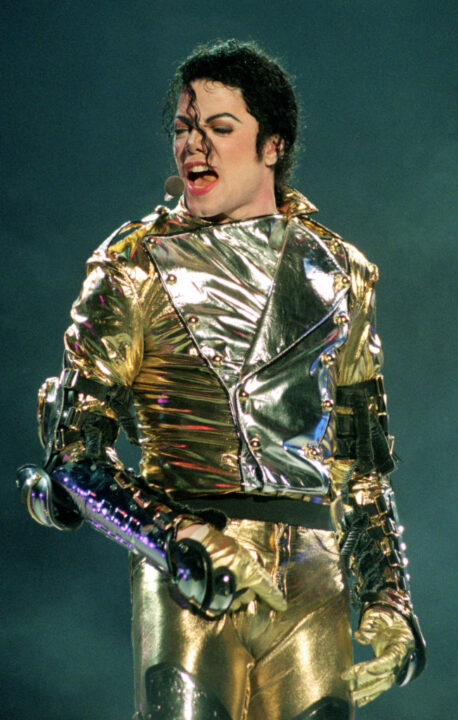 AUCKLAND, NEW ZEALAND - NOVEMBER 10: Michael Jackson performs on stage during is "HIStory" world tour concert at Ericsson Stadium November 10, 1996 in Auckland, New Zealand