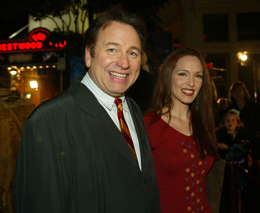 John Ritter and Amy Yasbeck at the Los Angeles premiere of " Harry Potter and the Chamber of Secrets" at the Village Theatre, Thursday, Nov. 14, 2002
