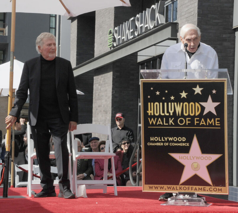 HOLLYWOOD, CA - FEBRUARY 13: Marty Krofft speaks at his Star Ceremony On The Hollywood Walk Of Fame on February 13, 2020 in Hollywood, California