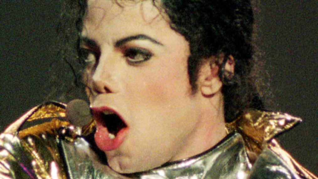 AUCKLAND, NEW ZEALAND - NOVEMBER 10: Michael Jackson performs on stage during is