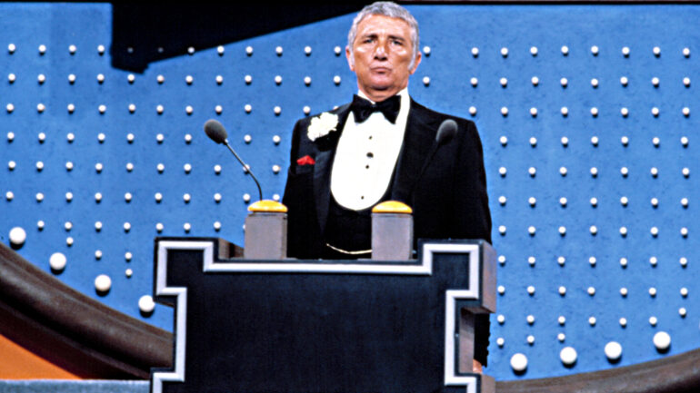 FAMILY FEUD, 1976-85, Richard Dawson, 1985.