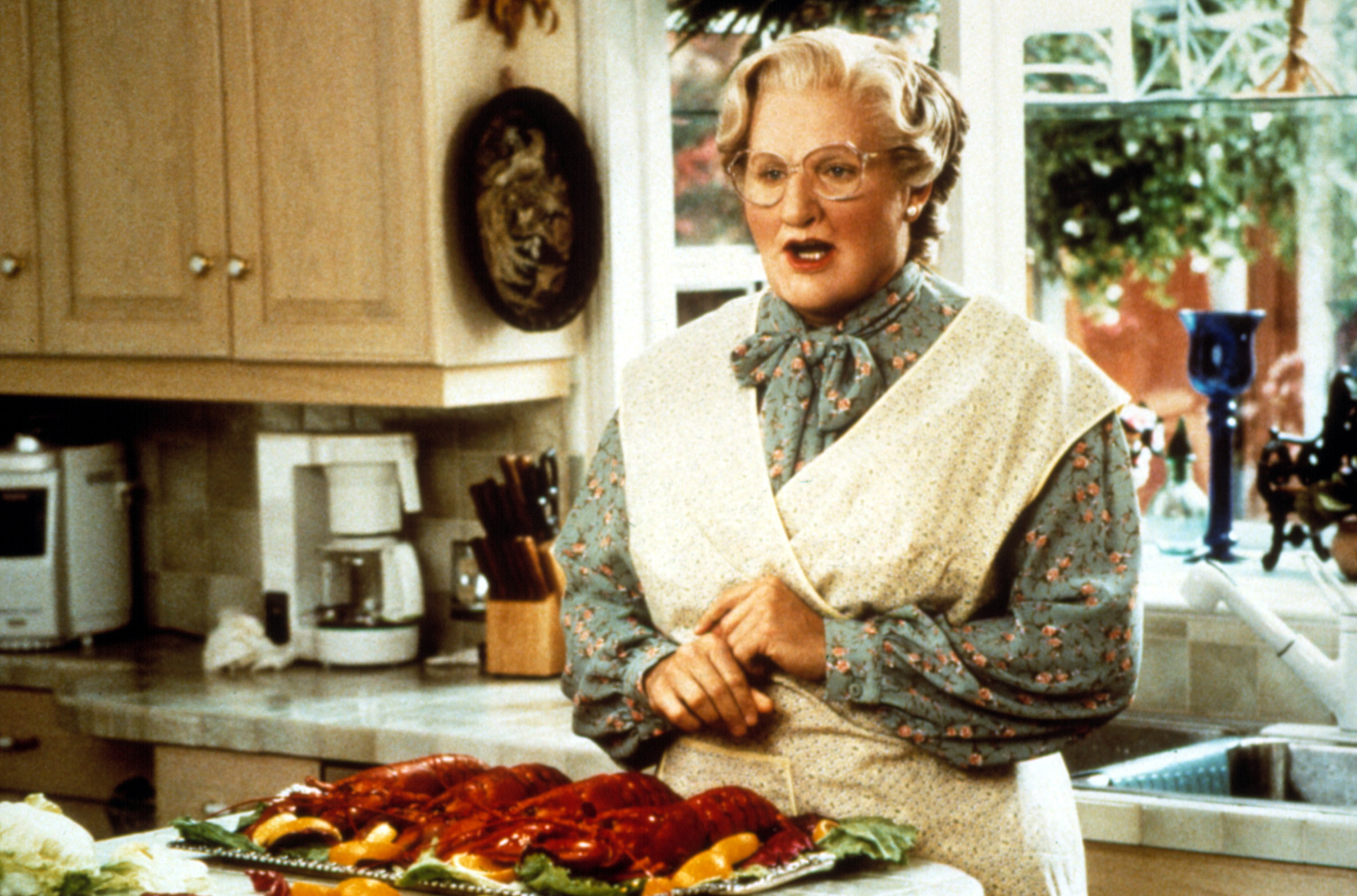 MRS. DOUBTFIRE, Robin Williams, 1993