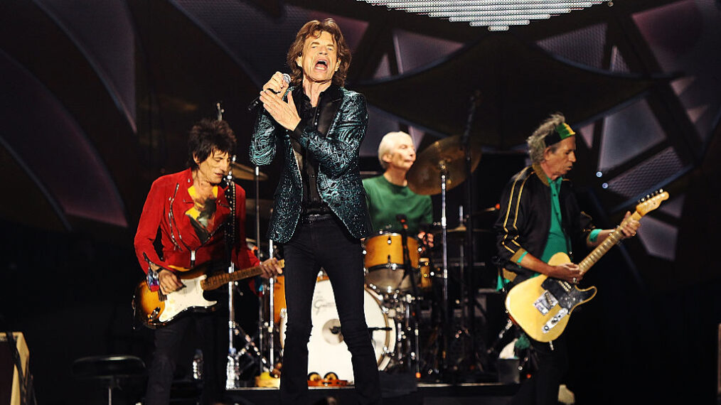 ADELAIDE, AUSTRALIA - OCTOBER 25: The Rolling Stones perform live at Adelaide Oval on October 25, 2014 in Adelaide, Australia