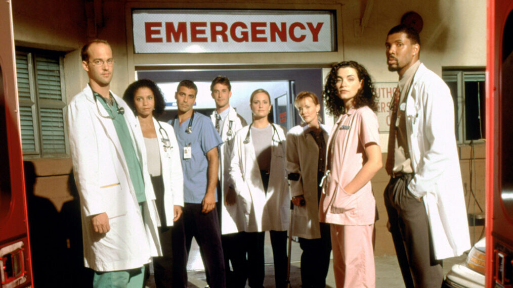 ER, Anthony Edwards, Gloria Reuben, George Clooney, Noah Wyle, Sherry Stringfield, Laura Innes, Julianna Margulies, Eriq La Salle, (Season 3), 1994-2009