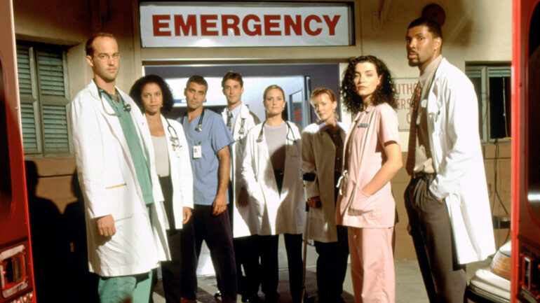 ER, Anthony Edwards, Gloria Reuben, George Clooney, Noah Wyle, Sherry Stringfield, Laura Innes, Julianna Margulies, Eriq La Salle, (Season 3), 1994-2009