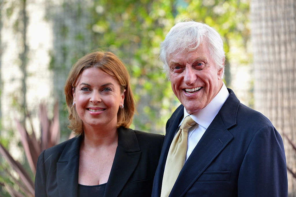 Arlene Silver and actor Dick Van Dyke arrive to the Geffen Playhouse's Annual "Backstage at the Geffen" Gala at Geffen Playhouse on June 4, 2012 in Los Angeles, California