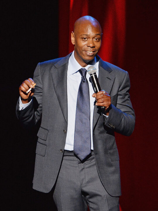 Comedian/actor Dave Chappelle performs at Radio City Music Hall on June 19, 2014 in New York City