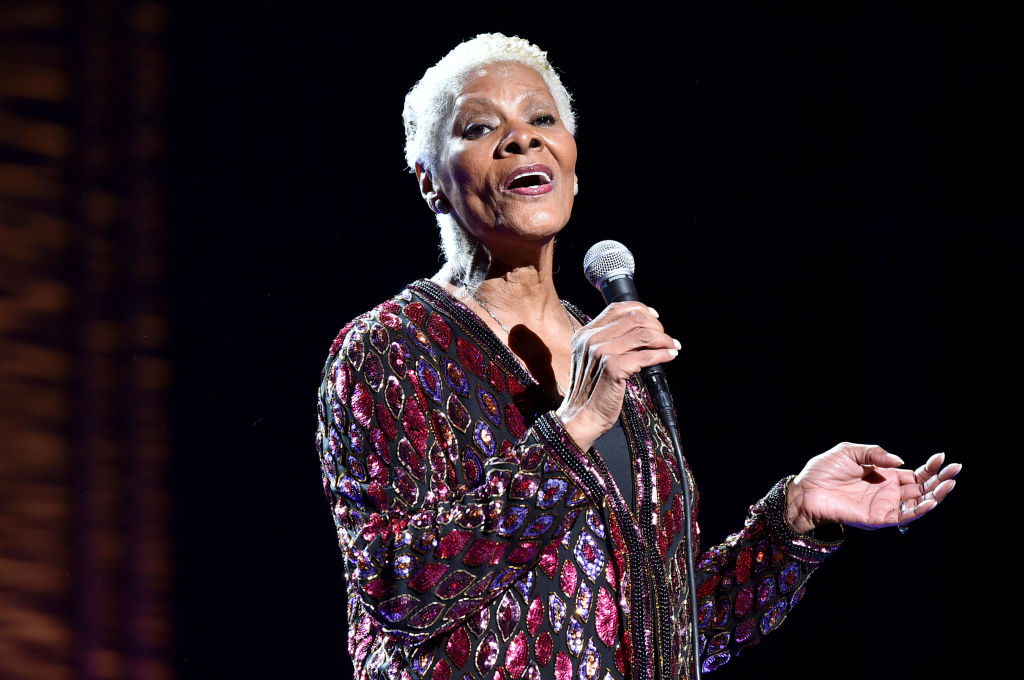 Dionne Warwick performs onstage during the "Clive Davis: The Soundtrack of Our Lives" Premiere Concert during the 2017 Tribeca Film Festival at Radio City Music Hall on April 19, 2017 in New York City