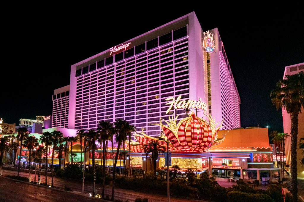 General views of the Flamingo Las Vegas Hotel & Casino on August 17, 2020 in Las Vegas, Nevada