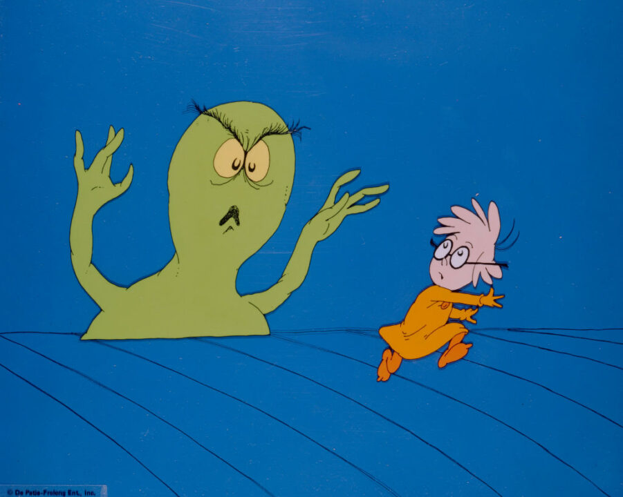 Unspecified - 1977: Euchariah promotional artwork / storyboards for the ABC tv special 'Halloween is Grinch Night'.