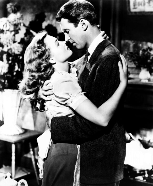 It's a Wonderful Life, from left: Donna Reed, James Stewart, 1946 IWL 018P(66594)